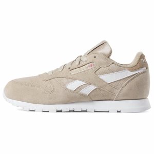 Adidasy Dziecięce Reebok Classic Leather Beżowe PL 98MIJOL